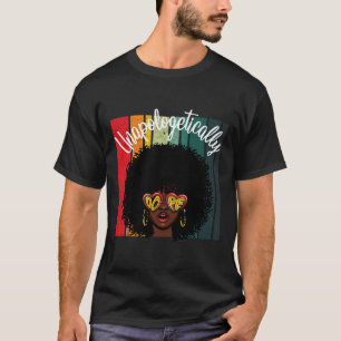 Drug African American Empowered Black Women  T-Shirt