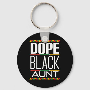 Drug Black Aunt Black History Month  Keychain