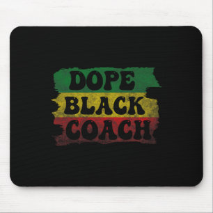 Drug Black Coach African American Black History Mo Mouse Pad