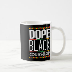 Drug Black Counsellor Black History Month Coffee Mug