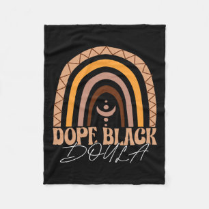 Drug Black Doula African American Midwife Birth La Fleece Blanket
