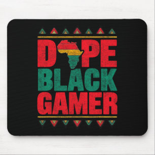 Drug Black Gamer Black History Month Gaming For Bo Mouse Pad