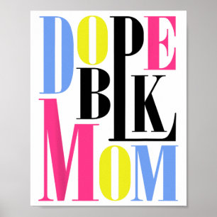 Drug Black History Month African American Mothers Poster