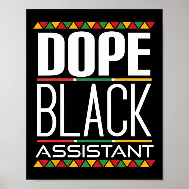 Drug Black Istant Black History Month  Poster (Front)