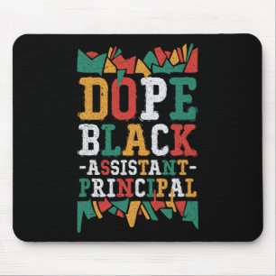 Drug Black Istant Principal African American Job Mouse Pad