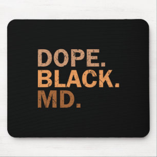 Drug Black Md Melanin Black Month African Medical Mouse Pad
