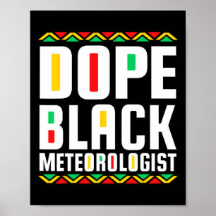 Drug Black Meteorologist African American History Poster