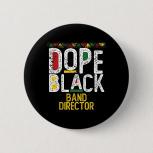Drug Black Nd Director Black History Month 2 Inch Round Button