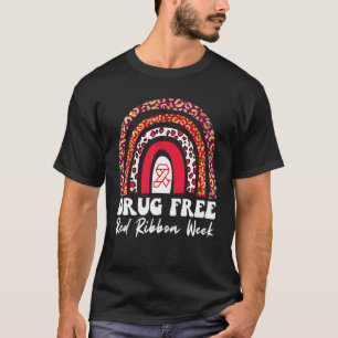 Drug Free Red Ribbon Week Awareness 2 T-Shirt