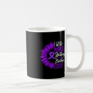 Drug Overdose Awareness In Memory Of My Brother Pu Coffee Mug