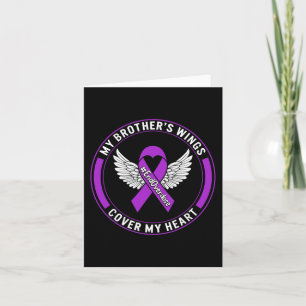 Drug Overdose Awareness My Brother's Wings Cover M Card