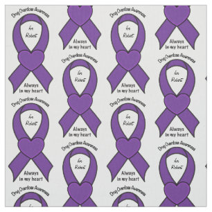 Drug Overdose Awareness Name Customizable Fabric