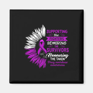 Drug Overdose Awareness Supporting The Fighters Su Magnet