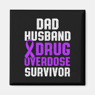 Drug Overdose Awareness Warrior Survivor 10 Magnet