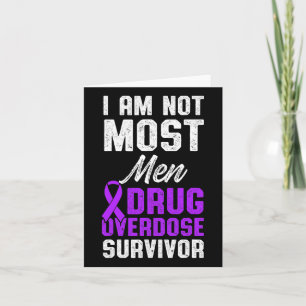 Drug Overdose Awareness Warrior Survivor 23 Card