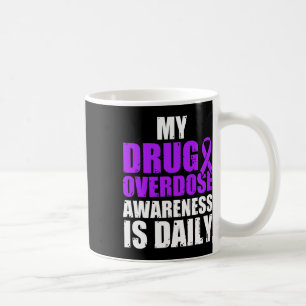 Drug Overdose Awareness Warrior Survivor 25 Coffee Mug