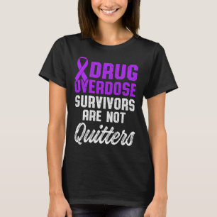 Drug Overdose Awareness Warrior Survivor 42 T-Shirt