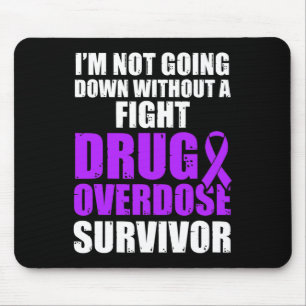 Drug Overdose Awareness Warrior Survivor 48 Mouse Pad