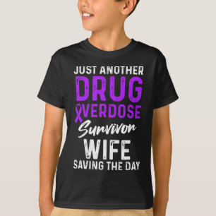 Drug Overdose Awareness Warrior Survivor 7 T-Shirt
