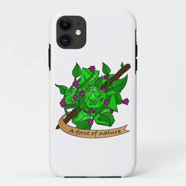 Druid Dice Design Case-Mate iPhone Case (Back)