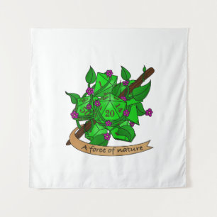 Druid Dice Design Tapestry
