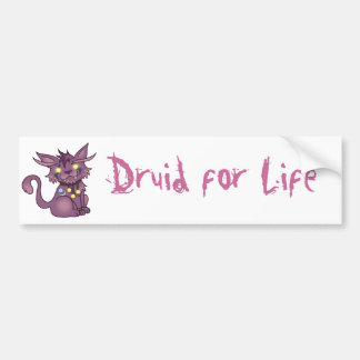 Druid for Life Bumper Sticker