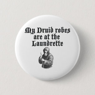 Druid Robes 2 Inch Round Button