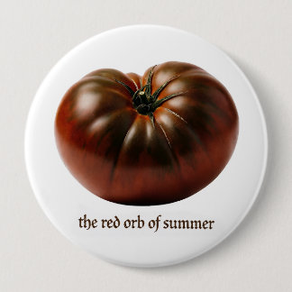 Druid Tomato of Summer Feast Large Badge 4 Inch Round Button