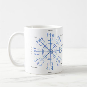 Druidic Rune Path/Wheel Mug