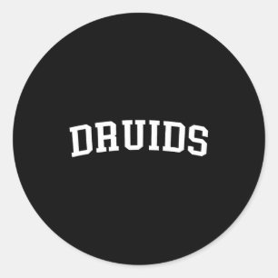 Druids  classic round sticker