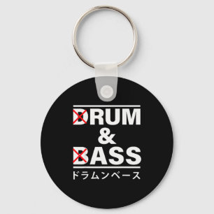 Drum And B Japanese Funny Keychain
