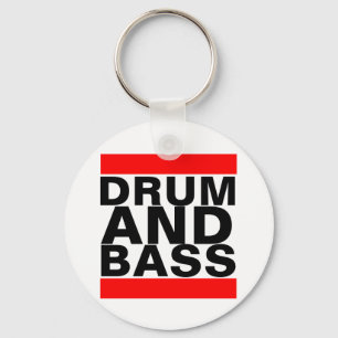 Drum and Bass Keychain