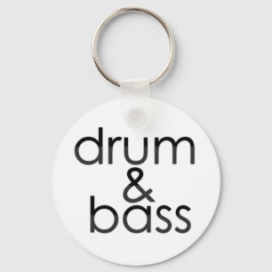 Drum and Bass Keychain