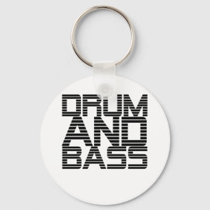 Drum and Bass Keychain