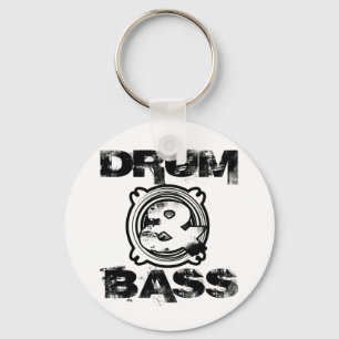 Drum and Bass Subwoofer Keychain