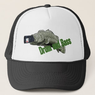 drum and bass trucker hat