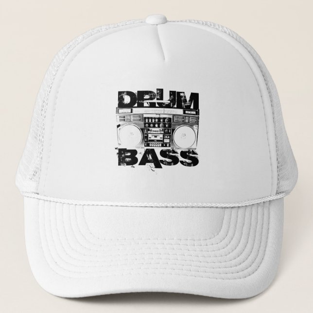 Drum and Bass Trucker Hat (Front)