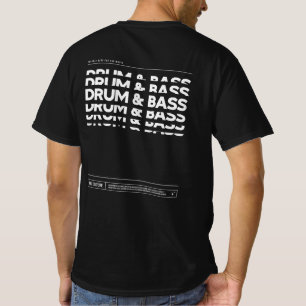Drum & Bass Dance Culture DJ Raving T-shirt Dark