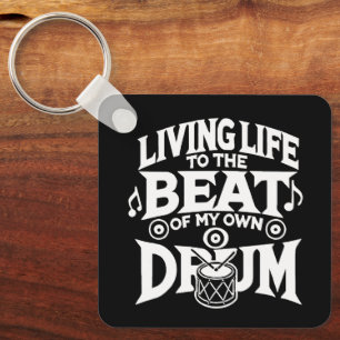 Drum Beat Keychain