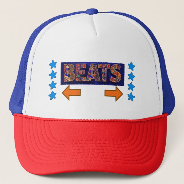 drum beats trucker hat (Front)