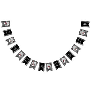 Drum Born to Rock & Roll Drummer Rocker Musician Bunting Flags