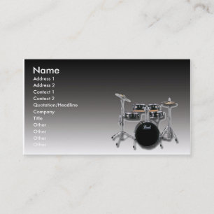 Drum Business Card