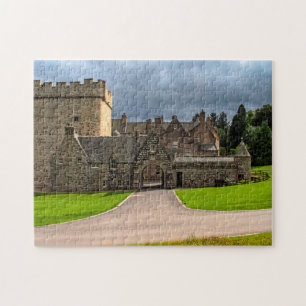 Drum Castle Scotland. Jigsaw Puzzle