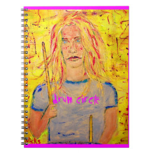 drum circle art notebook