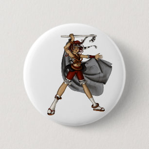 Drum Dance 2 Inch Round Button