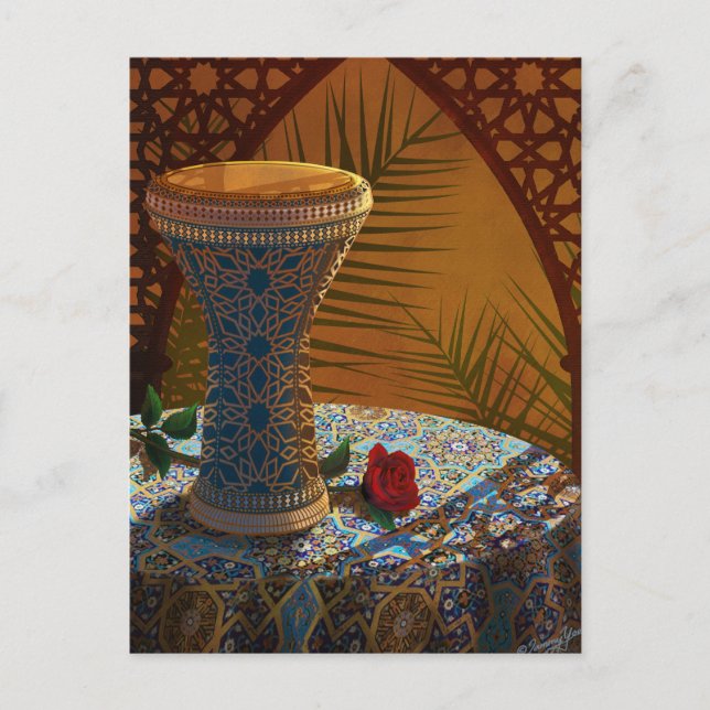 Drum Dance Live! Postcard (Front)