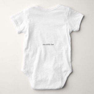 Drum diddee dum baby bodysuit