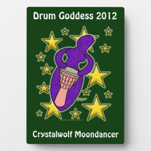 Drum Goddess Plaque