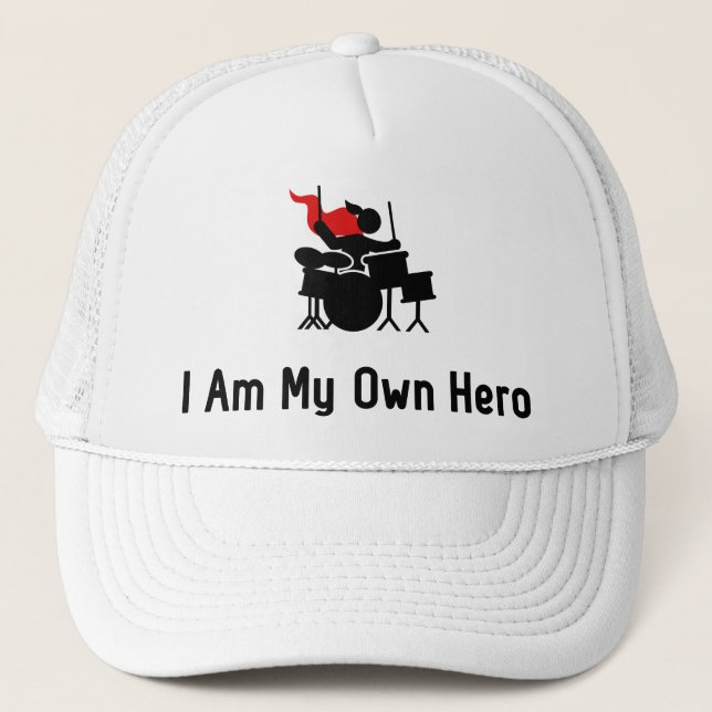 Drum Hero Trucker Hat (Front)