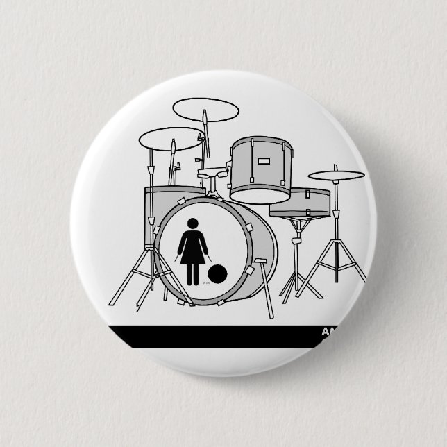 drum-kit 2 inch round button (Front)